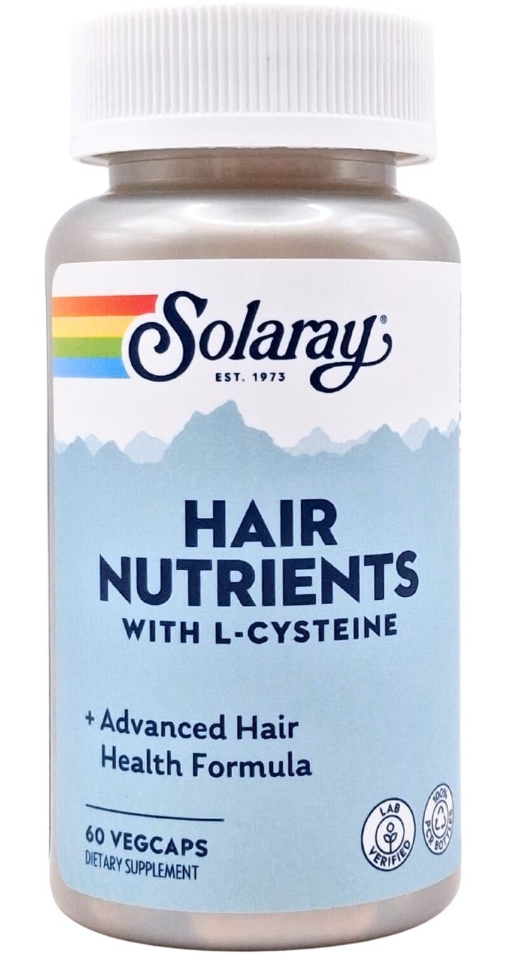 Solaray Hair Nutrient, 60 Vegetable Capsules